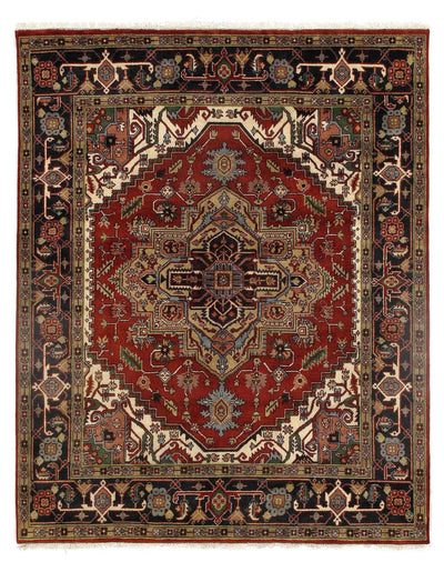 Canvello Serapi Design Hand - Knotted Rug - 8'1" x 9'10" - Canvello