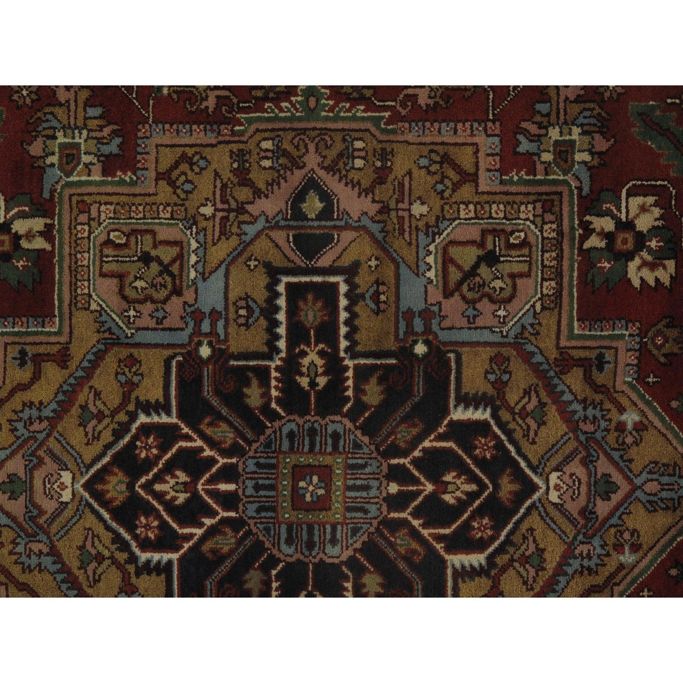 Canvello Serapi Design Hand - Knotted Rug - 8'9" X 11'10" - Canvello