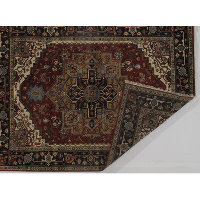 Canvello Serapi Design Hand - Knotted Rug - 8'9" X 11'10" - Canvello