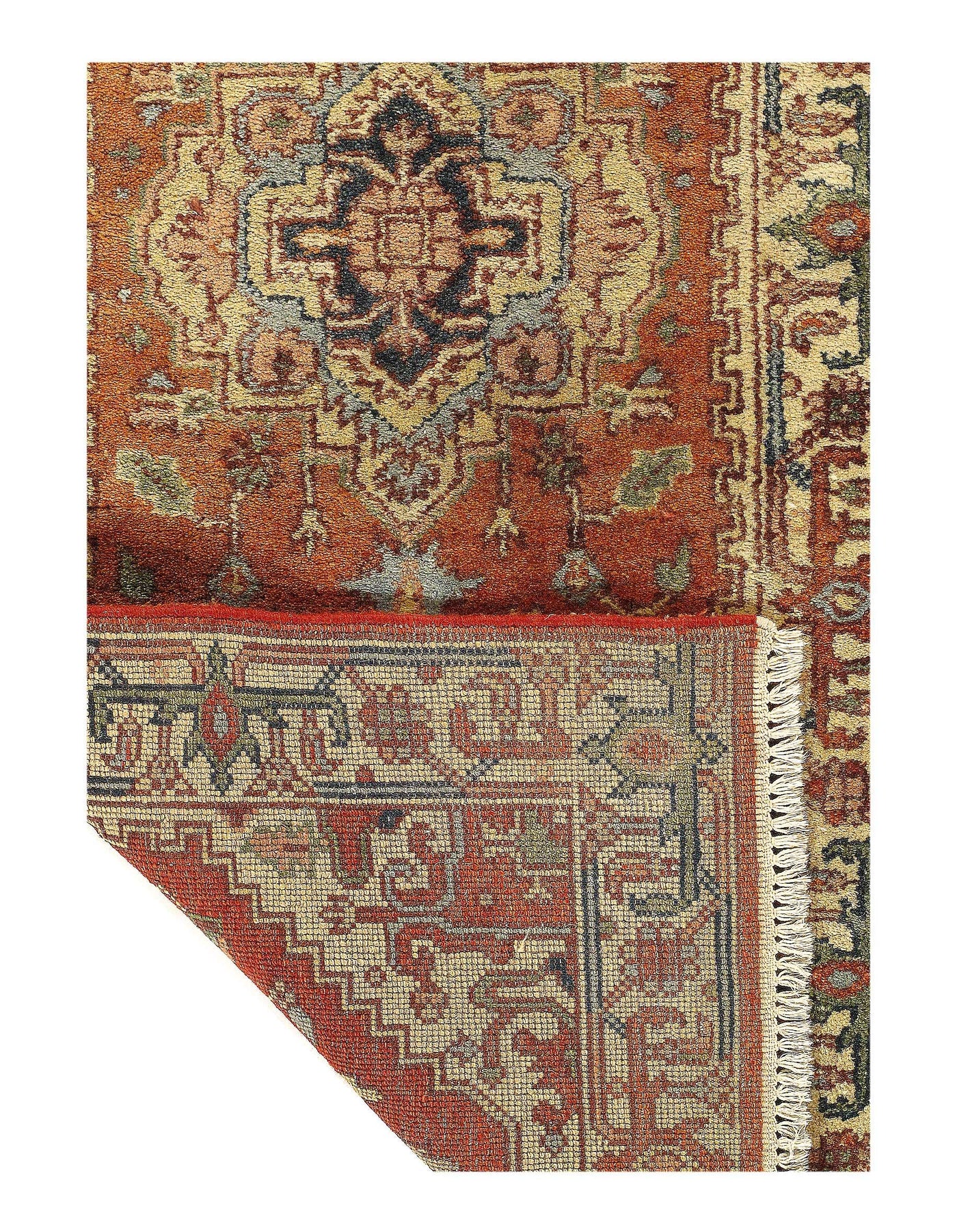 Canvello Serapi Design Hand-Knotted Runner - 2'7" X 6'