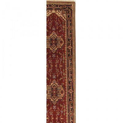 Canvello Serapi Design Hand - Knotted Runner - 2'6" x 19'7" - Canvello