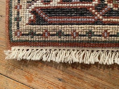 Canvello Serapi Design Hand - Knotted Runner - 2'6" x 19'7" - Canvello