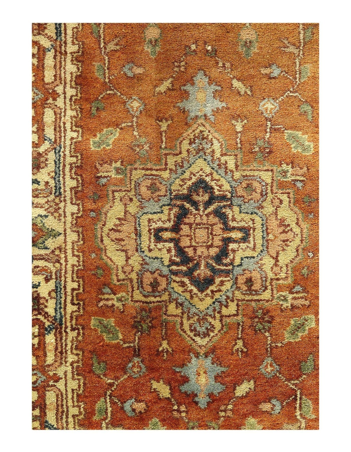 Canvello Serapi Design Hand - Knotted Runner - 2'7" X 6' - Canvello