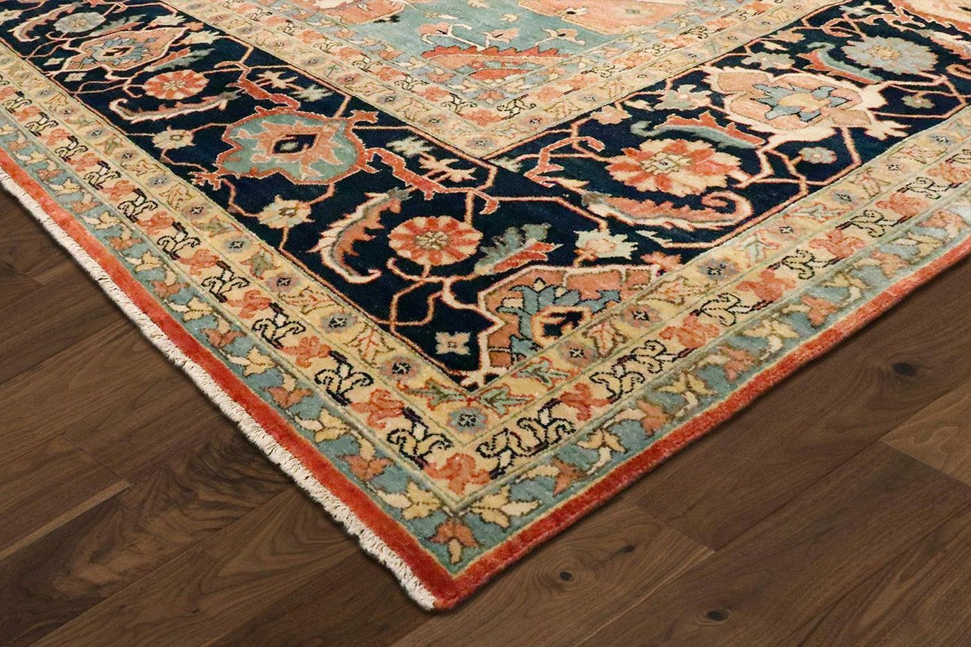 Canvello Serapi Hand - Knotted Lamb's Wool Area Rug - 9'10" X 15'7" - Canvello