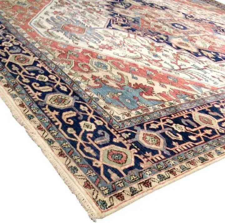 Canvello Serapi Hand - Knotted Wool Area Rug - 10' X 10'3" - Canvello