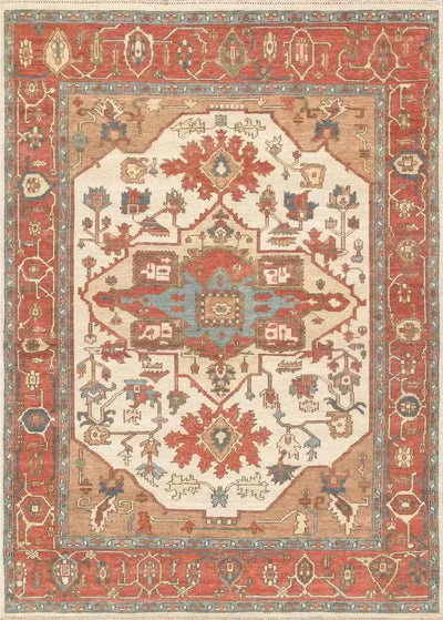 Canvello Serapi Hand-Knotted Wool Area Rug - 11'8" X 14'10"