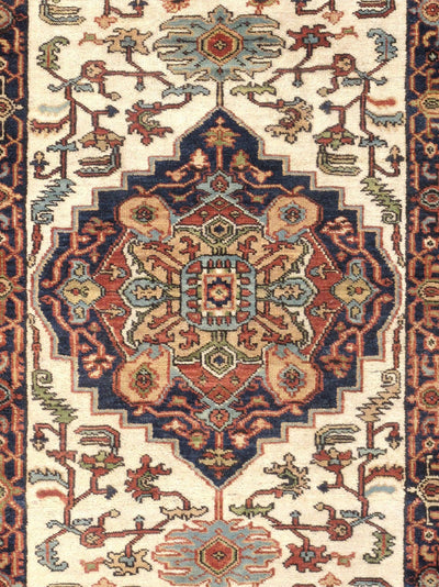 Canvello Serapi Hand - Knotted Wool Area Rug - 3'1" X 19'11" - Canvello