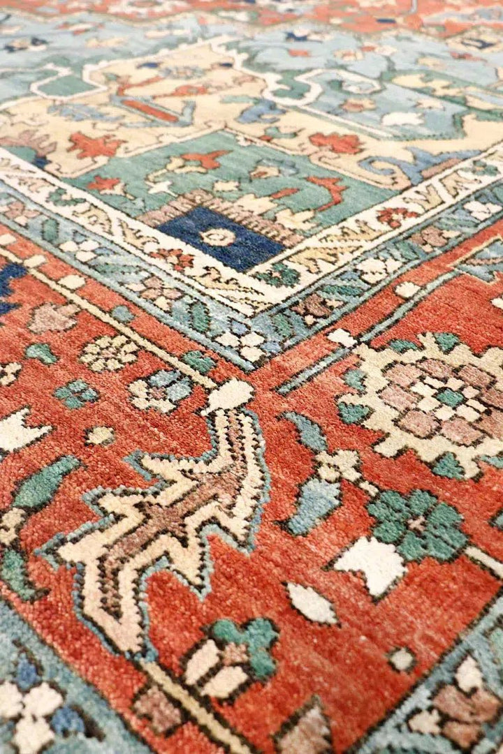 Canvello Serapi Hand - Knotted Wool Area Rug - 8' X 10' - Canvello