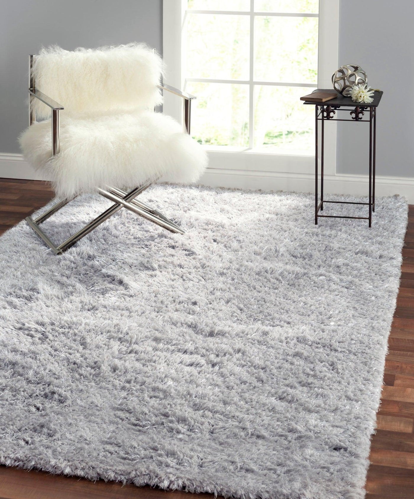 Canvello Shag Hand - Woven Poly & Cotton Shaggy Area Rug - 12' X 15' - Canvello