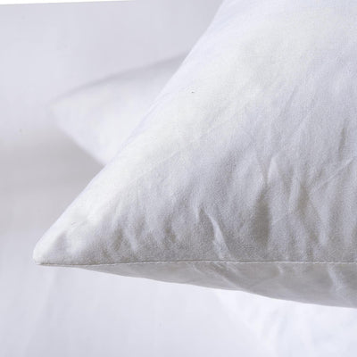 Canvello Silk Velvet Black Decorative Pillows - 20 x 20 in (50 x 50 cm)