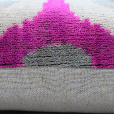 Canvello Silk Velvet Dark Pink Throw Pillows - 16"x16"