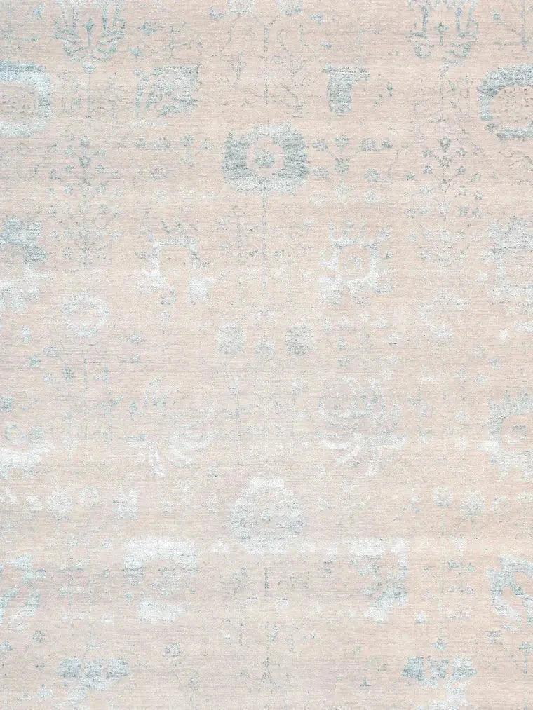 Canvello Silk & Wool Transitional Area Rug - 8'11" X 11'8" - Canvello