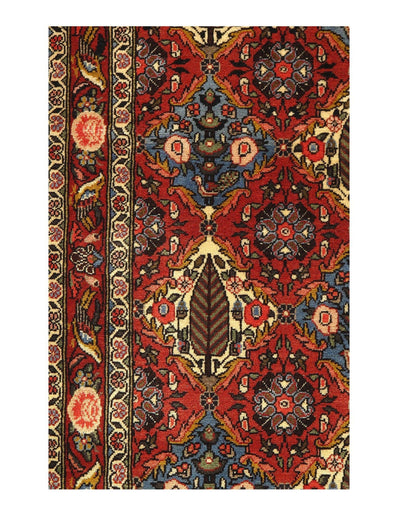 Canvello Silkroad Antique Bakhtiari Rust Rug - 3'3" x 5'2" - Canvello