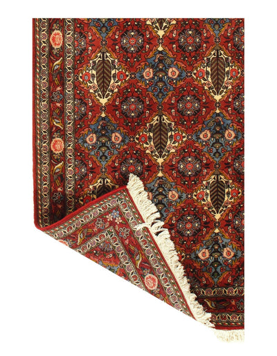 Canvello Silkroad Antique Bakhtiari Rust Rug - 3'3" x 5'2" - Canvello