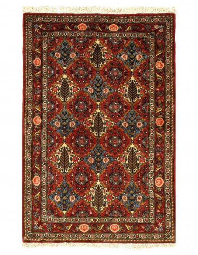 Canvello Silkroad Antique Bakhtiari Rust Rug - 3'3" x 5'2" - Canvello