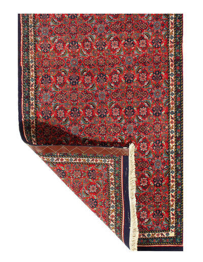 Canvello Persian Antique Bidjar Red Runner Rug - 2'8'' X 12'6''
