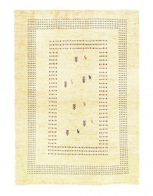 Canvello Silkroad Antique Gabbeh Rug - 3'6" X 4'10" - Canvello