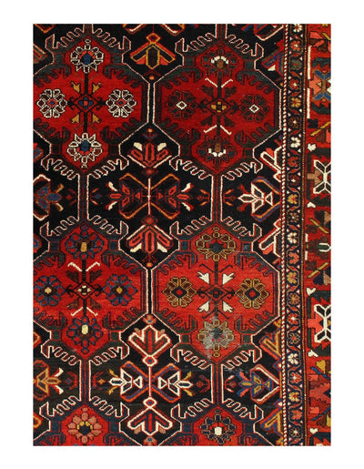 Canvello Silkroad Antique Hand Knotted Bakhtiri Rug - 11'9'' X 18'1'' - Canvello