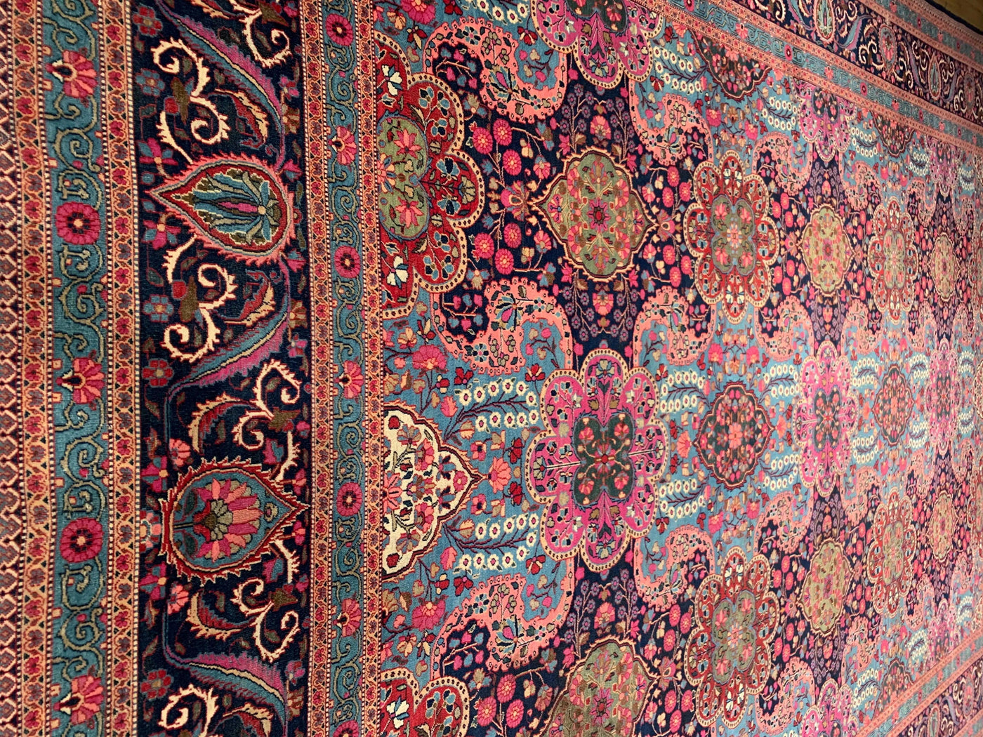 Canvello Persian Antique Kashan Rugs - 9'9'' X 13'4''