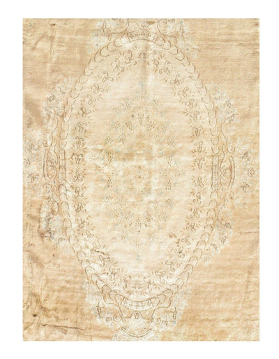 Canvello Silkroad Antique Kerman Light Brown Rug - 14'6'' X 20' - Canvello