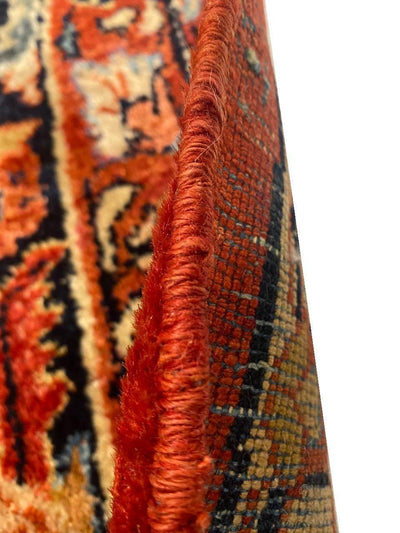 Canvello Persian Antique Sarouk Handmade Rugs - 8'9'' X 11'11''