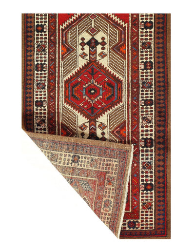 Canvello Silkroad Antique Serab Small Red Rug - 3' X 57'' - Canvello