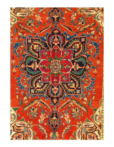 Canvello Silkroad Antique Serapi Heriz Rug - 6'5'' X 9'5'' - Canvello