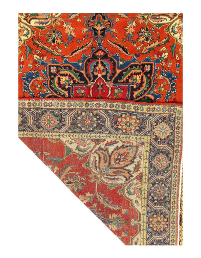 Canvello Silkroad Antique Serapi Heriz Rug - 6'5'' X 9'5'' - Canvello