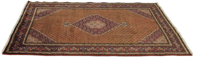 Canvello Silkroad Antique Tabriz Blue Orange Rug - 6'5'' X 9'3'' - Canvello