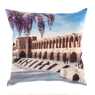 Canvello Silkroad Architecture Si - o - se - pol bridge Isfahan - 16' X 16' - Canvello