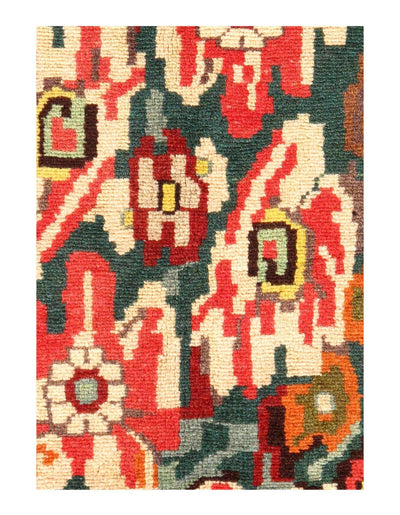 Canvello Silkroad Bakhtiari Semi - Antique Colorful Rug - 5'4" x 8' - Canvello