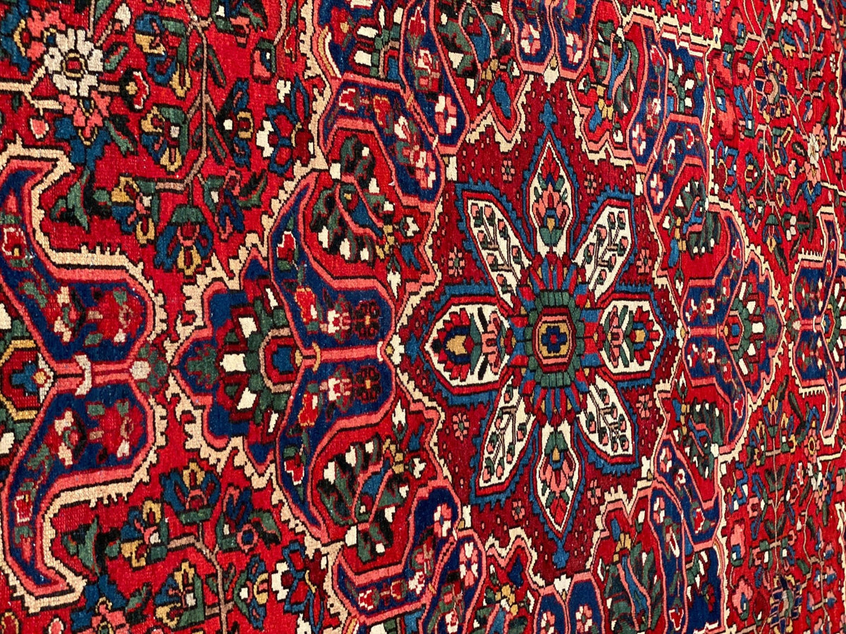 Canvello Silkroad Bakhtiari Wool Hand Knotted Rugs - 11' X 14'1'' - Canvello