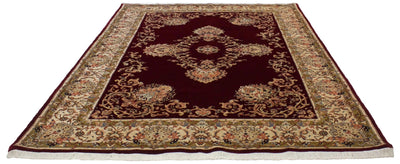 Canvello Silkroad Bidjar Burgundy Rug Living Room - 6'8'' X 10'3'' - Canvello