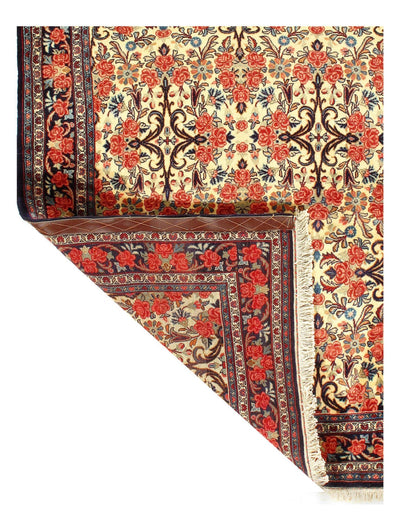 Canvello Silkroad Bidjar Modern Beige Rugs - 4' X 5' - Canvello