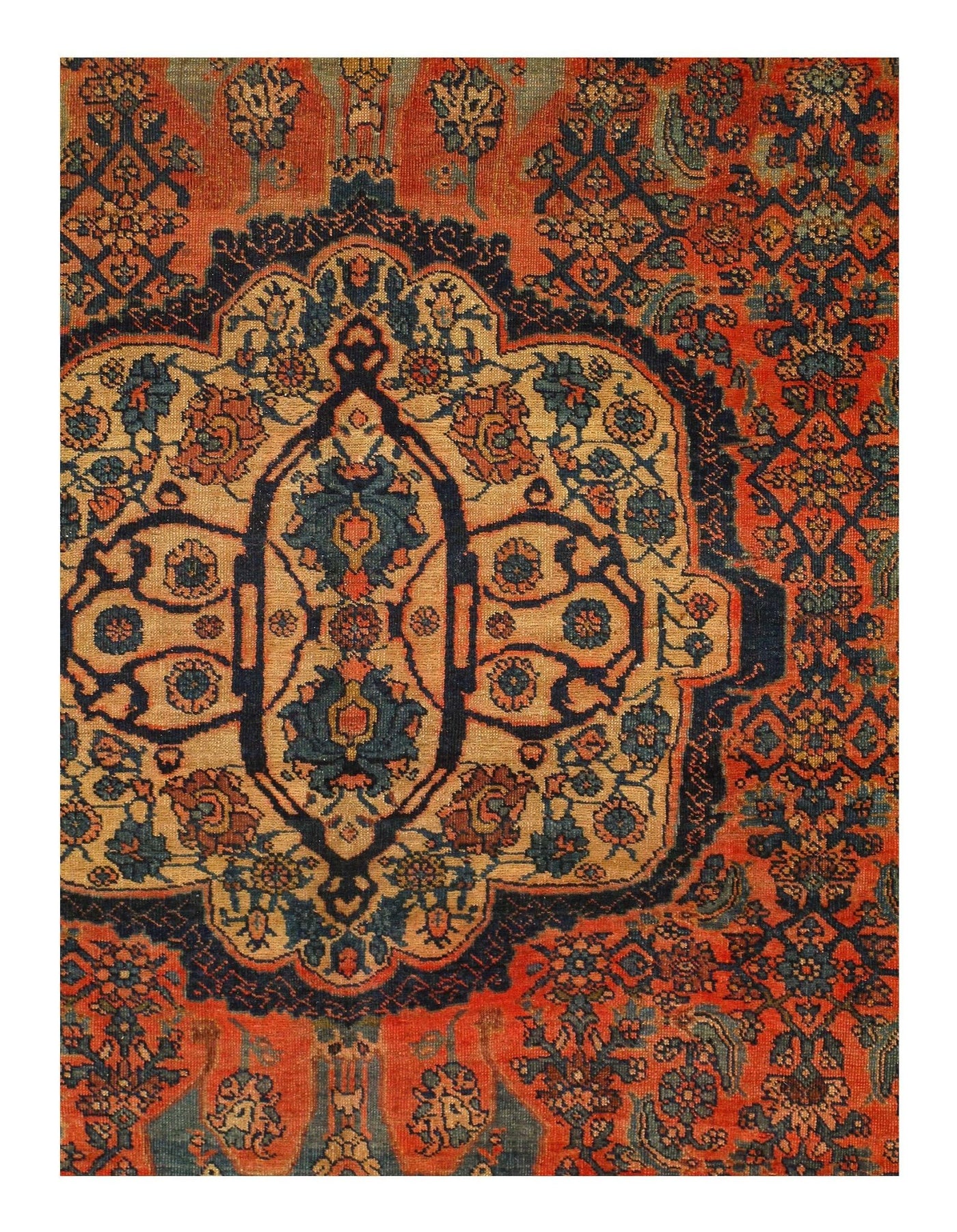 Canvello Silkroad Bidjar Modern Oriental Rug - 7'5'' X 10'7'' - Canvello