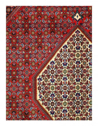 Canvello Silkroad Bidjar Modern Red Rug - 8'3'' X 11'6'' - Canvello