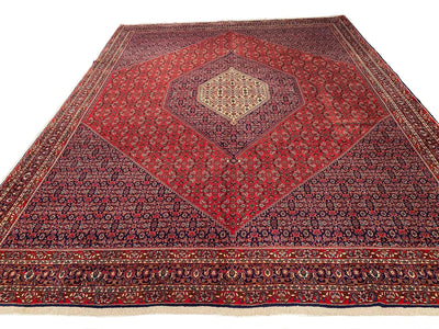 Canvello Silkroad Bidjar Sandy Brown Rugs - 10' X 13'3" - Canvello