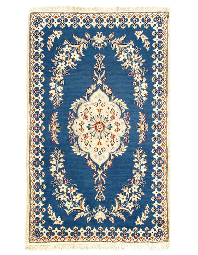 Canvello Silkroad Fine Hand Knotted Nain Rug - 3'9'' X 6'2'' - Canvello