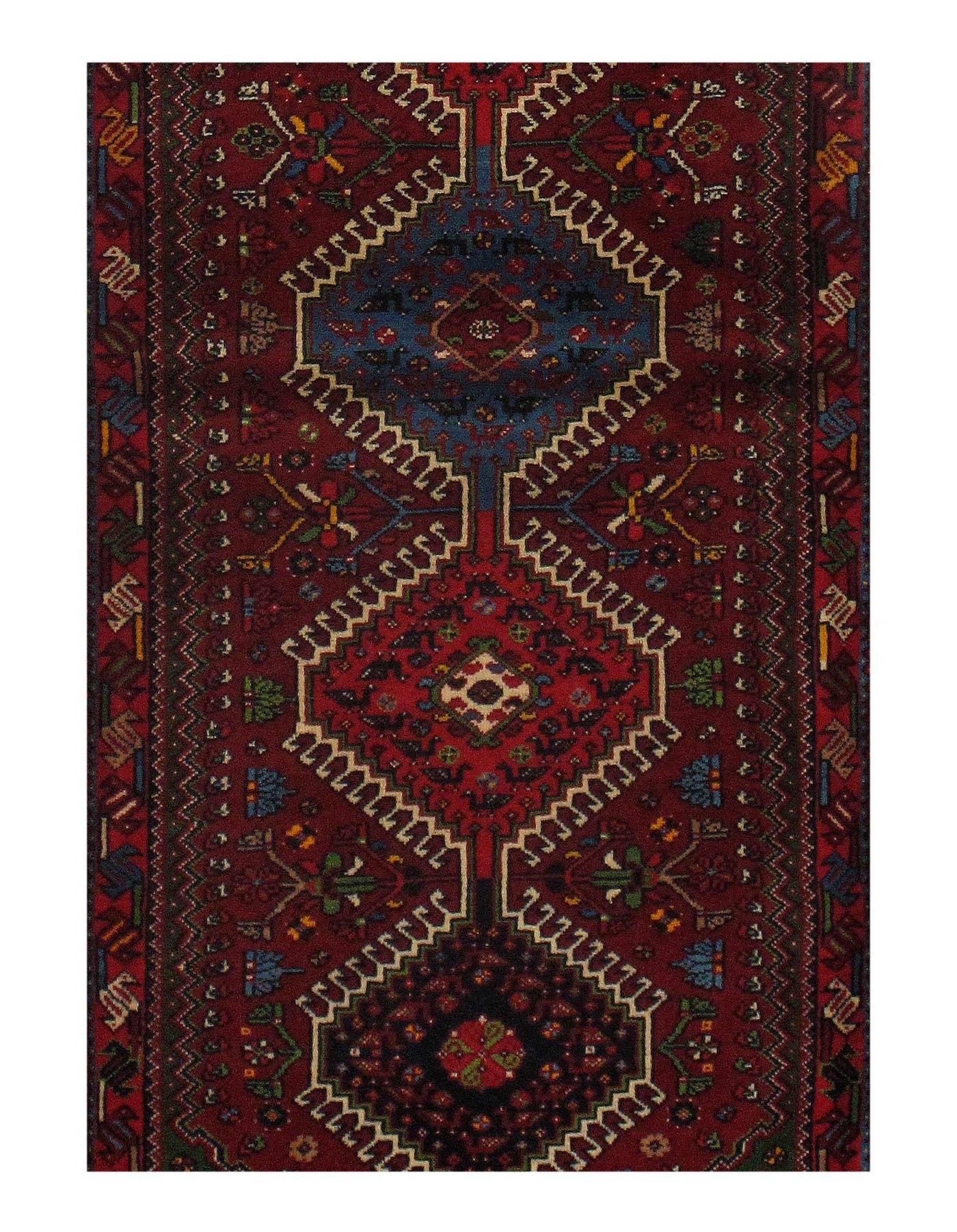 Persian Fine hand knotted Yalameh Runner 2'3'' X 9'9''