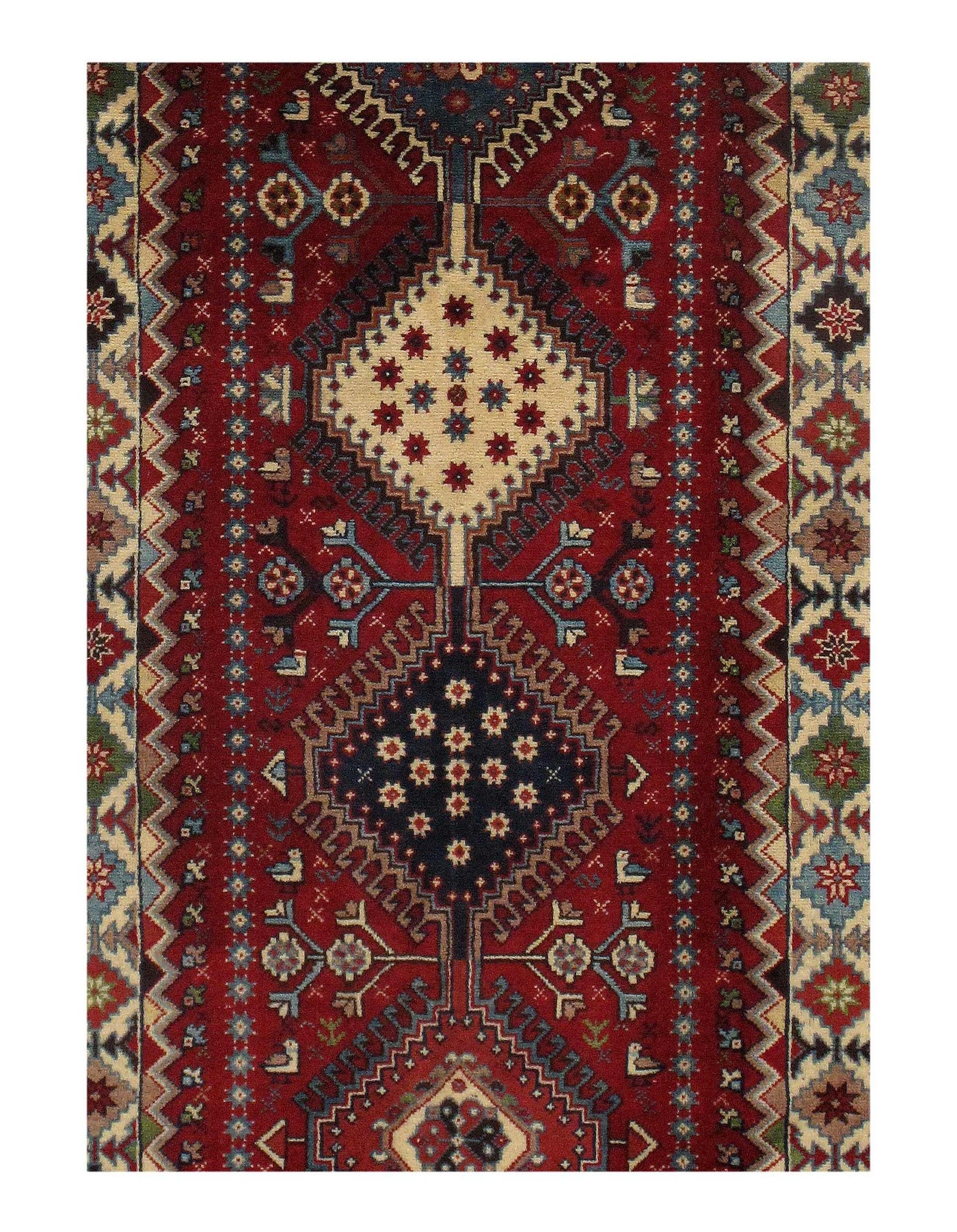 Persian Fine hand knotted Yalameh Runner 2'9'' X 12'5''