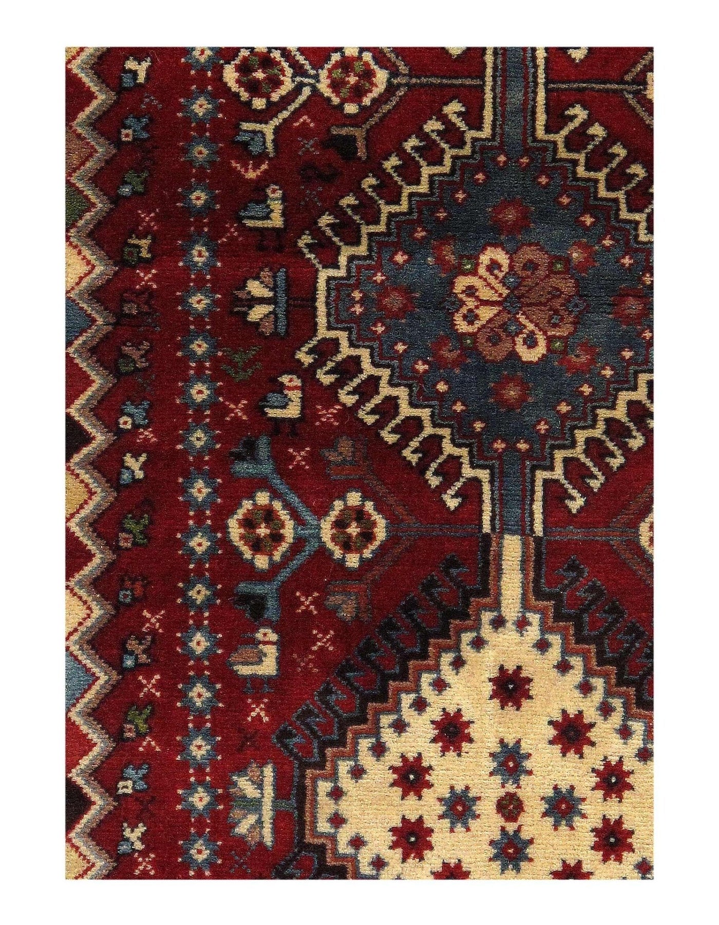 Canvello Silkroad Fine hand knotted Yalameh Runner 2'9'' X 12'5'' - Canvello