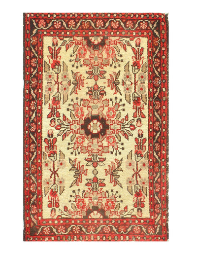 Canvello Silkroad Hamadan Flat Woven Rug - 2'7'' X 3'11'' - Canvello