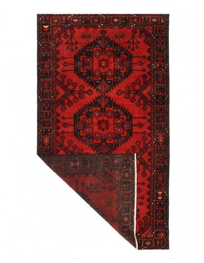 Canvello Silkroad Hamadan Red Vintage Rugs - 5'1'' X 9'5'' - Canvello