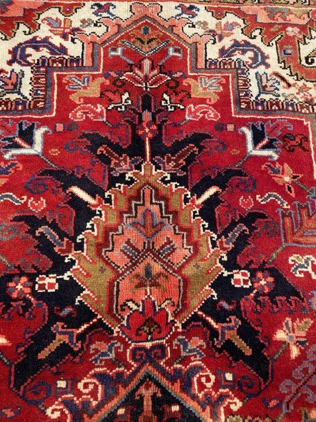 Canvello Silkroad Heriz Blue Red rugs - 10' x 12' - Canvello