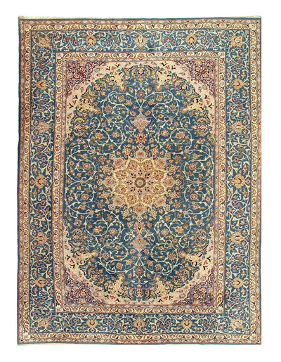 Canvello Silkroad Isfahan Light Blue Rug - 9'11'' X 13'9'' - Canvello