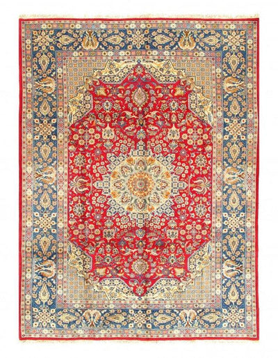 Canvello Silkroad Isfahan Red And Blue Rug - 9' X 12' - Canvello