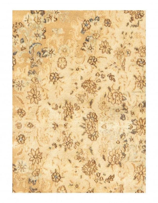 Canvello Silkroad Kerman Beige Rugs For Living Room - 12'5" x 16'5" - Canvello