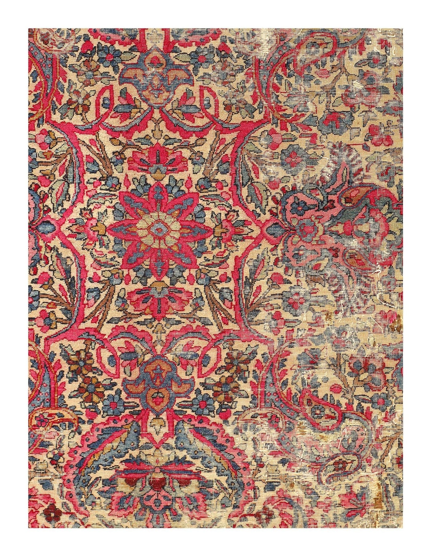 Canvello Silkroad Kerman Hand Knotted Rug - 9' X 12'2' - Canvello