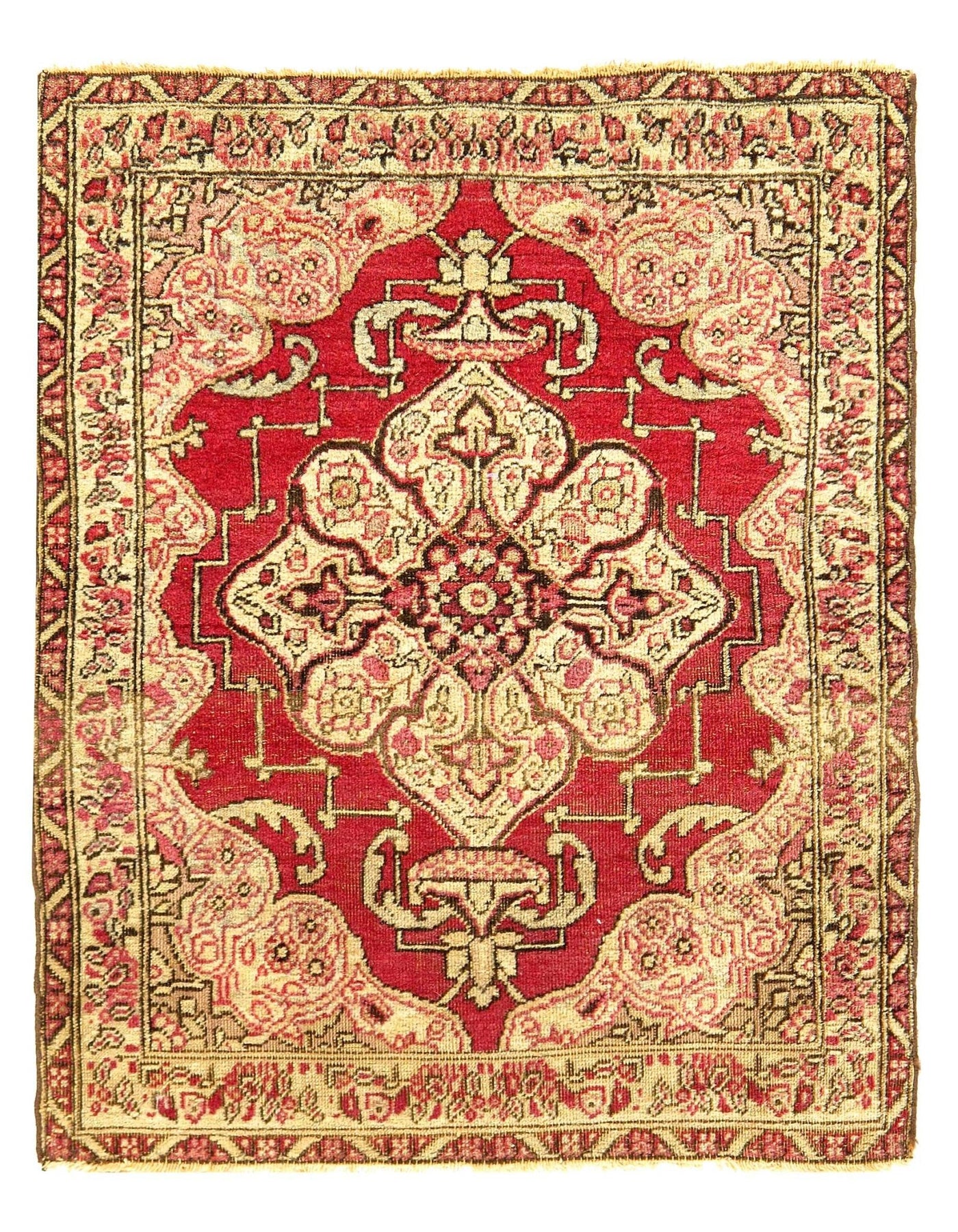 Canvello Silkroad Kermanshah Square Rugs - 1'7'' X 1'11'' - Canvello