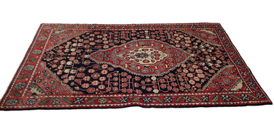 Canvello Silkroad Mahal Small Area Rugs For Living Room - 4'3'' X 6'7'' - Canvello